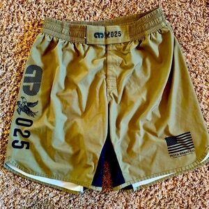 Moya Brand green jiujitsu Athletic Shorts